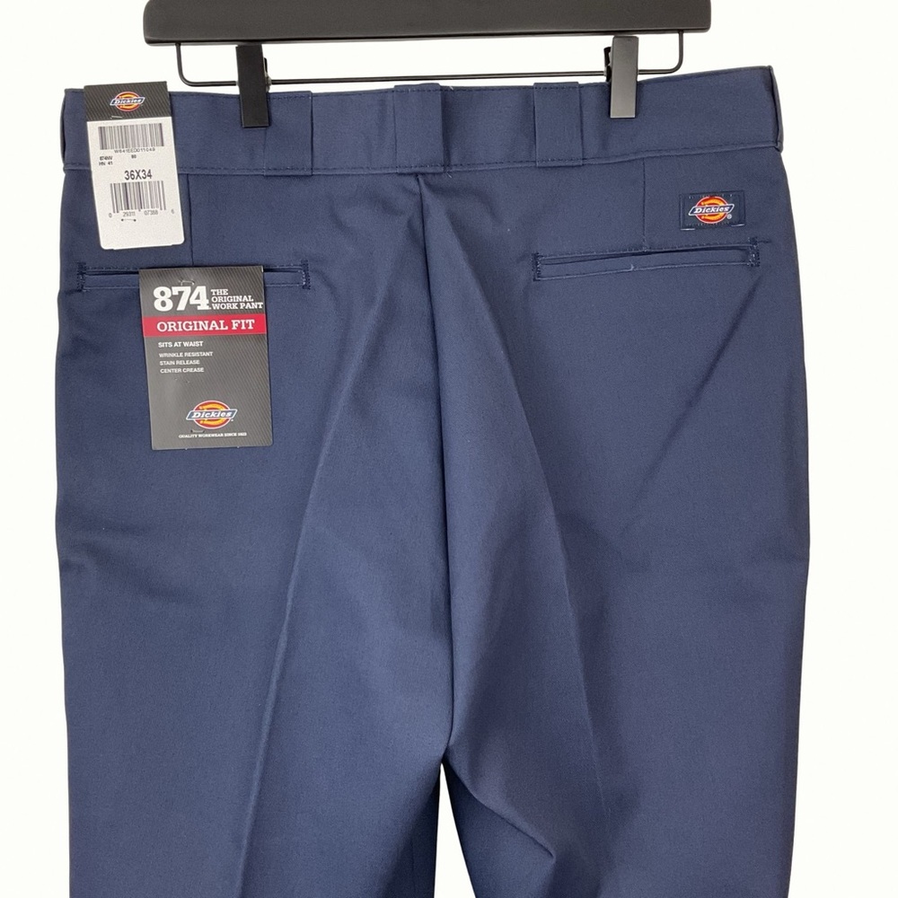 Dickies men’s 874 chino pants 36 x 34 workwear school uniform - Picture 5 of 7